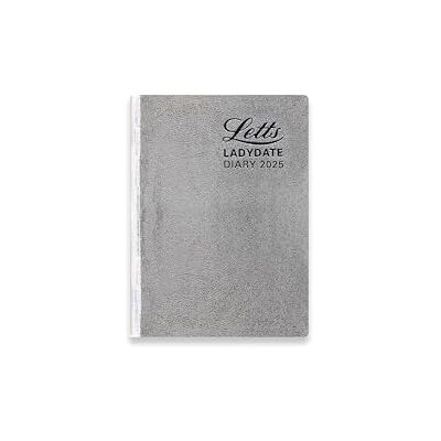 Letts of London Ladydate Mini Pocket 2025 Terminplaner 2025, zwei Tage pro Seite, Silber Letts of London Ladydate Mini Pocket 2025 Terminplaner 2025, zwei Tage pro Seite, Silber