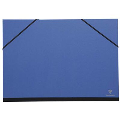 Clairefontaine Bunter Zeichenkarton mit Gummibandverschluss - 26x33cm - Packung 10 Clairefontaine Bunter Zeichenkarton mit Gummibandverschluss - 26x33cm - Packung 10