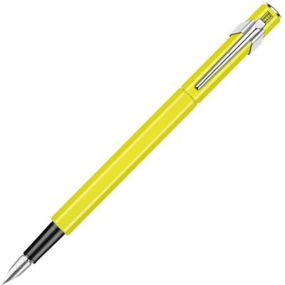 Caran d'Ache Caran 843.47 d´Ache Füllfederhalter, gelb fluo, Feder B Caran d'Ache Caran 843.47 d´Ache Füllfederhalter, gelb fluo, Feder B