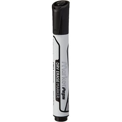 Maped Marker, trocken abwischbar, Schwarz, 12 Stück Maped Marker, trocken abwischbar, Schwarz, 12 Stück