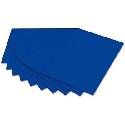 folia 6136 Fotokarton Ultramarin, 50 x 70 cm, 300 g/qm, 10 Bogen zum Basteln und kreativen Gestalten von Karten, Fensterbildern und für Scrapbooking folia 6136 Fotokarton Ultramarin, 50 x 70 cm, 300 g/qm, 10 Bogen zum Basteln und kreativen Gestalten von Karten, Fensterbildern und für Scrapbooking