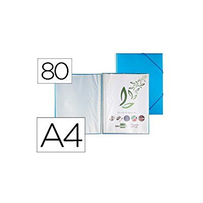 Liderpapel EC25 Dokumentenmappe, A4, Blau Liderpapel EC25 Dokumentenmappe, A4, Blau