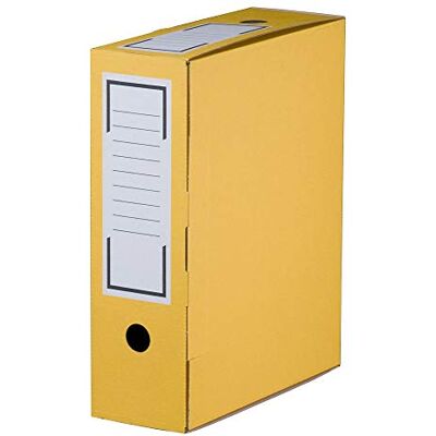 karton-billiger 20x Archiv Ablagebox Ordnerbox Color 100mm 4 vers. Farben (gelb) karton-billiger 20x Archiv Ablagebox Ordnerbox Color 100mm 4 vers. Farben (gelb)