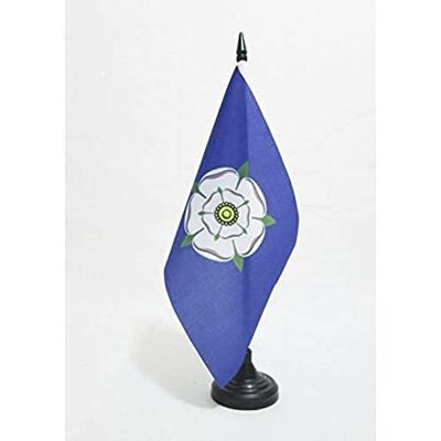 AZ FLAG Tischflagge Grafschaft Yorkshire 21x14 cm Yorkshire Tischfahne 14 x 21 cm Flaggen AZ FLAG Tischflagge Grafschaft Yorkshire 21x14 cm Yorkshire Tischfahne 14 x 21 cm Flaggen