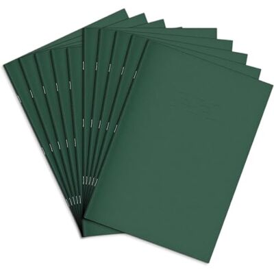 Rhino F8M, 80 Seiten, A4, Dunkelgrün, 10 Stück Rhino F8M, 80 Seiten, A4, Dunkelgrün, 10 Stück