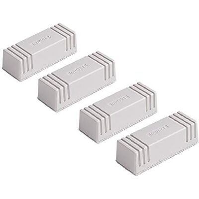 Dahle Whiteboard Löscher 95099 (Magnetischer Wischer für Trockenreinigung auf Vielen Oberflächen, inkl. Filzstreifen) (Grau, 4 Pack) Dahle Whiteboard Löscher 95099 (Magnetischer Wischer für Trockenreinigung auf Vielen Oberflächen, inkl. Filzstreifen) (Grau, 4 Pack)