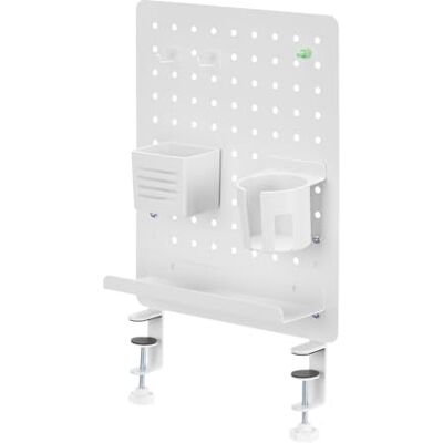 Logilink PB0104 Lochplatten Klemmorganizer für Schreibtische, Lochabstand 32 mm Logilink PB0104 Lochplatten Klemmorganizer für Schreibtische, Lochabstand 32 mm