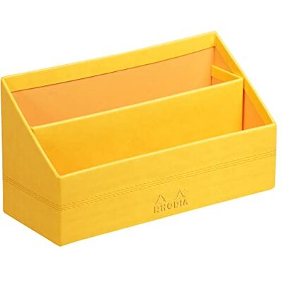 Rhodia 318946C Briefablage 10x25x31m Kunstleder Gelb Rhodia 318946C Briefablage 10x25x31m Kunstleder Gelb