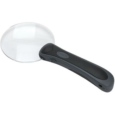 CARSON RM-95 Lighted RimFree 2x Handlupe mit LED und ergonomischem Griff CARSON RM-95 Lighted RimFree 2x Handlupe mit LED und ergonomischem Griff