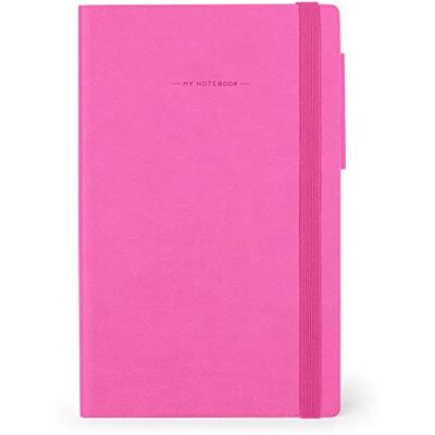 LEGAMI Notizbuch, liniert, Medium, 192 Seiten, Einband aus weichem PU, FSC®-zertifiziertem Papier, Elfenbeinpapier 90 g/m², Monatsplaner, Adressbuch, Lesezeichen, 13 x 21 cm, Farbe Bougainvillea LEGAMI Notizbuch, liniert, Medium, 192 Seiten, Einband aus weichem PU, FSC®-zertifiziertem Papier, Elfenbeinpapier 90 g/m², Monatsplaner, Adressbuch, Lesezeichen, 13 x 21 cm, Farbe Bougainvillea