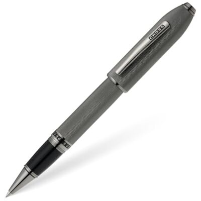 Cross Peerless Rollerball Schreibfarbe: schwarz matt schiefergrau Cross Peerless Rollerball Schreibfarbe: schwarz matt schiefergrau