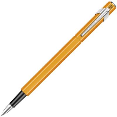 Caran d'Ache 843.03 Füllfederhalter, orange fluo, Feder B Caran d'Ache 843.03 Füllfederhalter, orange fluo, Feder B