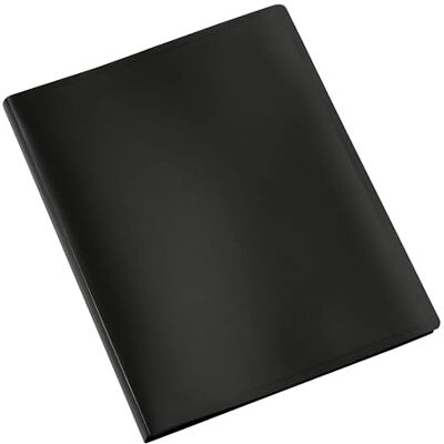 Viquel Ringbuch mit 80 Hüllen, Kunststoff A4 Farbe: Schwarz. Viquel Ringbuch mit 80 Hüllen, Kunststoff A4 Farbe: Schwarz.