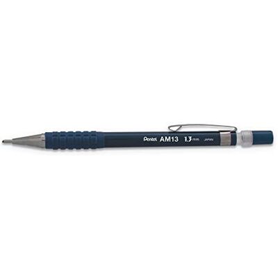 Pentel AM13 Portaminas (1,3 mm), color azul oscuro Pentel AM13 Portaminas (1,3 mm), color azul oscuro