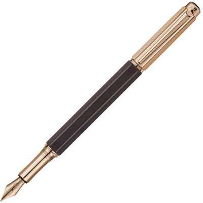Caran d'Ache Caran d 'Ache Varius Ebenholz vergoldet M Füllfederhalter – Rose Gold Caran d'Ache Caran d 'Ache Varius Ebenholz vergoldet M Füllfederhalter – Rose Gold