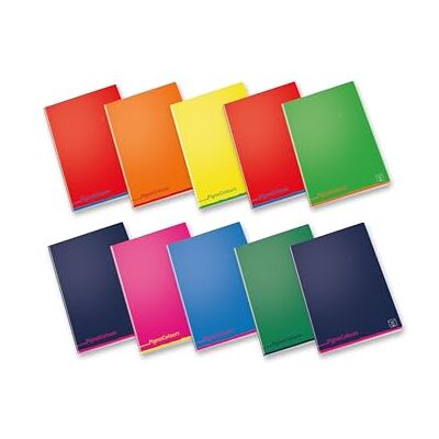 Pigna , Maxi Colours, A4 21x29,7 cm, 80 g/qm, einseitig gestrichener Kartoneinband, elementare Riffelbögen, farblich sortiert, 10 Pigna , Maxi Colours, A4 21x29,7 cm, 80 g/qm, einseitig gestrichener Kartoneinband, elementare Riffelbögen, farblich sortiert, 10
