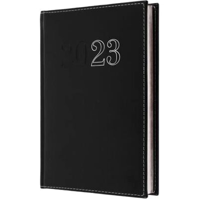 Collins Chelsea Terminplaner 2023, A5, Tagesansicht, Schwarz (ND54.99-23) Collins Chelsea Terminplaner 2023, A5, Tagesansicht, Schwarz (ND54.99-23)