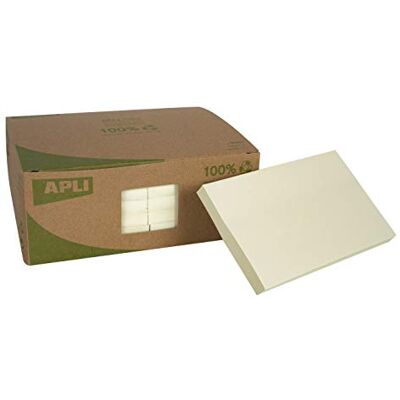APLI 18321 Haftnotizen CLASSIC 125 x 75 mm, 12 Blöcke à 100 Blatt, gelb APLI 18321 Haftnotizen CLASSIC 125 x 75 mm, 12 Blöcke à 100 Blatt, gelb