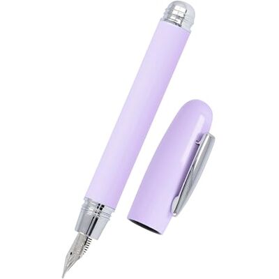 Online Füller Highway Lavender I Füllfederhalter in Pastell-Flieder mit Iridium-Feder M I Für Standard-Tintenpatronen & Konverter I Ergonomischer Füllhalter für Kinder & Erwachsene Online Füller Highway Lavender I Füllfederhalter in Pastell-Flieder mit Iridium-Feder M I Für Standard-Tintenpatronen & Konverter I Ergonomischer Füllhalter für Kinder & Erwachsene