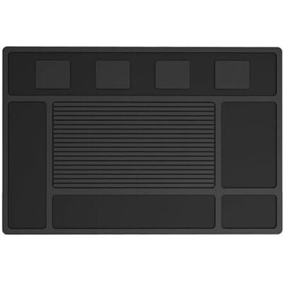 Bosiyrggrl Magnetische Friseurmatt für Haarschneider Station Friseur Werkzeug Organizer Matte Friseur Pad rutschfeste Friseur Zubehör für Schwere Haarschneider und Trimmer Bosiyrggrl Magnetische Friseurmatt für Haarschneider Station Friseur Werkzeug Organizer Matte Friseur Pad rutschfeste Friseur Zubehör für Schwere Haarschneider und Trimmer