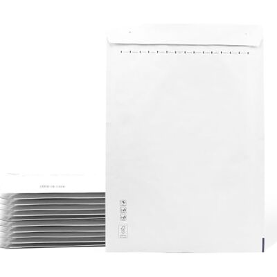 Sidi Global Market Gepolsterte Briefumschläge, Luftpolsterumschläge mit selbstklebendem Verschluss, Versandtaschen für Kleidung, gepolsterte Briefumschläge in Weiß, 350 x 470 mm, 200 Stück Sidi Global Market Gepolsterte Briefumschläge, Luftpolsterumschläge mit selbstklebendem Verschluss, Versandtaschen für Kleidung, gepolsterte Briefumschläge in Weiß, 350 x 470 mm, 200 Stück