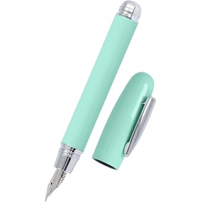 Online Füller Highway Turquoise I Füllfederhalter in Pastell-Türkis mit Iridium-Feder M I Für Standard-Tintenpatronen & Konverter I Ergonomischer Füllhalter für Kinder & Erwachsene Online Füller Highway Turquoise I Füllfederhalter in Pastell-Türkis mit Iridium-Feder M I Für Standard-Tintenpatronen & Konverter I Ergonomischer Füllhalter für Kinder & Erwachsene