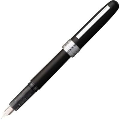 Platinum Plaisir PGB-1500#1 Füllfederhalter/Federstärken: M Medium Mittlere/Farbe: Black Mist/Handgefertigt/mit Geschenkbox/Füllhalter Platinum Plaisir PGB-1500#1 Füllfederhalter/Federstärken: M Medium Mittlere/Farbe: Black Mist/Handgefertigt/mit Geschenkbox/Füllhalter