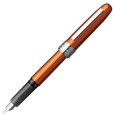 Platinum Plaisir PGB-1000#25 Füllfederhalter/Federstärken: M Medium Mittlere/Farbe: Nova Orange/Handgefertigt/mit Geschenkbox/Füllhalter Platinum Plaisir PGB-1000#25 Füllfederhalter/Federstärken: M Medium Mittlere/Farbe: Nova Orange/Handgefertigt/mit Geschenkbox/Füllhalter