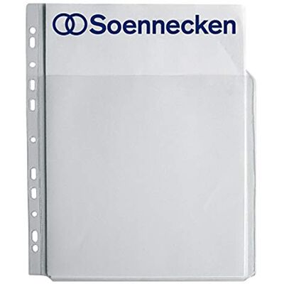 Soennecken Combi-Prospekthülle 1601 DIN A4 PP transparent 5 St./Pack. Soennecken Combi-Prospekthülle 1601 DIN A4 PP transparent 5 St./Pack.