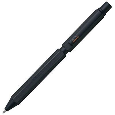 Rhodia 9342C Multipen mit 2 Minen schwarz-rot 0,5 mm + Graphitmine, schwarz Rhodia 9342C Multipen mit 2 Minen schwarz-rot 0,5 mm + Graphitmine, schwarz