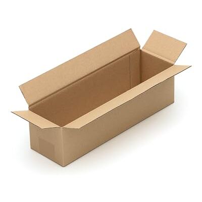KK Verpackungen Versandkartons 350 x 100 x 100 mm Braun 1-wellig (Außenmaß 356 x 106 x 110 mm) 50 Stück, Faltkartons Kartons für Versand als DHL Päckchen M DPD Hermes GLS Paketklasse S (KK137) KK Verpackungen Versandkartons 350 x 100 x 100 mm Braun 1-wellig (Außenmaß 356 x 106 x 110 mm) 50 Stück, Faltkartons Kartons für Versand als DHL Päckchen M DPD Hermes GLS Paketklasse S (KK137)