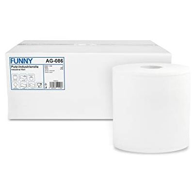 Generisches Weiße Papierhandtuch - 2-lagig - 26 cm - 1000 Folio - 1 Packung Generisches Weiße Papierhandtuch - 2-lagig - 26 cm - 1000 Folio - 1 Packung