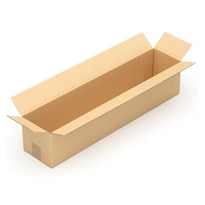 KK Verpackungen Versandkartons 700 x 150 x 150 mm Braun 1-wellig (Außenmaß 706 x 156 x 160 mm) 240 Stück, Faltkartons Kartons geeignet für Versand als DHL Paket DPD Hermes GLS Paketklasse L (KK153) KK Verpackungen Versandkartons 700 x 150 x 150 mm Braun 1-wellig (Außenmaß 706 x 156 x 160 mm) 240 Stück, Faltkartons Kartons geeignet für Versand als DHL Paket DPD Hermes GLS Paketklasse L (KK153)