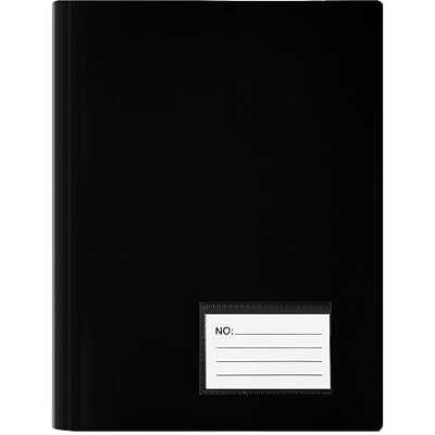 NORTHERN BROTHERS A4 Präsentationsmappe, A4, Sichtbuch, 110 Taschen, Sichtmappe mit Kunststoffhülle, Präsentationsmappen, Dokumentenmappe (1 Packung, schwarz) NORTHERN BROTHERS A4 Präsentationsmappe, A4, Sichtbuch, 110 Taschen, Sichtmappe mit Kunststoffhülle, Präsentationsmappen, Dokumentenmappe (1 Packung, schwarz)