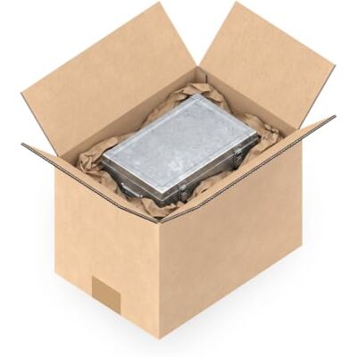 KK Verpackungen Versandkartons 430 x 310 x 320 mm 2-wellig mit variabler Höhe, 5 Stück Versandkartons 430 x 310 x 260-320 mm 2-wellig Kartons für schwere Gegenstände mit variabler Höhe im DIN A3+ in BC-Welle KK Verpackungen Versandkartons 430 x 310 x 320 mm 2-wellig mit variabler Höhe, 5 Stück Versandkartons 430 x 310 x 260-320 mm 2-wellig Kartons für schwere Gegenstände mit variabler Höhe im DIN A3+ in BC-Welle