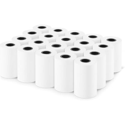 Amazon Quittungsrollen aus Thermopapier, 57 mm x 40 mm, 20 Rollen Amazon Quittungsrollen aus Thermopapier, 57 mm x 40 mm, 20 Rollen