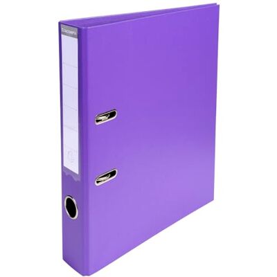 Exacompta 53557E 10er Pack Premium PVC-Ordner Prem´Touch Pastell. 5 cm schmal DIN A4 Ringordner Aktenordner Briefordner Büroordner Plastikordner Schlitzordner Lila Exacompta 53557E 10er Pack Premium PVC-Ordner Prem´Touch Pastell. 5 cm schmal DIN A4 Ringordner Aktenordner Briefordner Büroordner Plastikordner Schlitzordner Lila