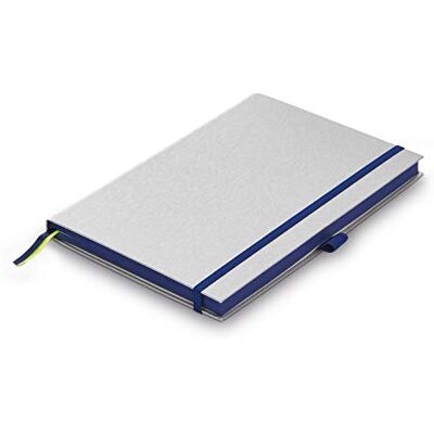 Lamy paper Hardcover A5 Notizbuch 810 Format DIN A5 (145 x 210 mm) in dunkelblau mit -Lineatur, 192 Seiten und elastischem Verschlussband Lamy paper Hardcover A5 Notizbuch 810 Format DIN A5 (145 x 210 mm) in dunkelblau mit -Lineatur, 192 Seiten und elastischem Verschlussband