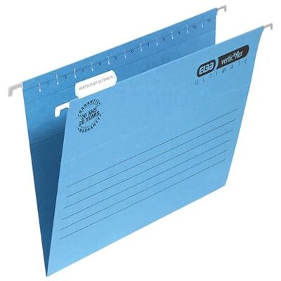 Elba Verticflex Hängemappe Manila 240 g/m² A4 25 Stück blau Elba Verticflex Hängemappe Manila 240 g/m² A4 25 Stück blau