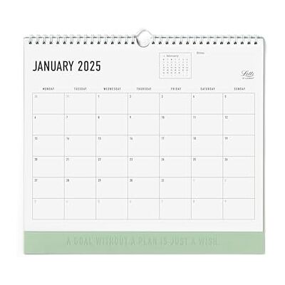Letts of London Conscious Wandkalender 2025 Salbei Letts of London Conscious Wandkalender 2025 Salbei