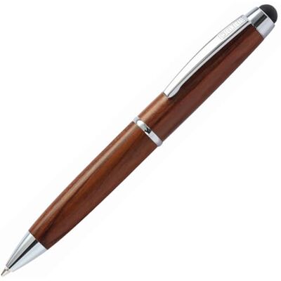 Online Drehkugelschreiber Mini Wood Stylus Rosewood, aus Holz, Minimine, Strichstärke M, schwarzschreibend, Stylus Tip, 32014/3D Online Drehkugelschreiber Mini Wood Stylus Rosewood, aus Holz, Minimine, Strichstärke M, schwarzschreibend, Stylus Tip, 32014/3D