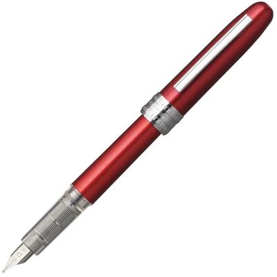 Platinum Plaisir PGB-1000 #70 Füllfederhalter/Federstärken: F Fein /Farbe: Rot / Handgefertigt / Kunststoffverpackung / Füllhalter Platinum Plaisir PGB-1000 #70 Füllfederhalter/Federstärken: F Fein /Farbe: Rot / Handgefertigt / Kunststoffverpackung / Füllhalter