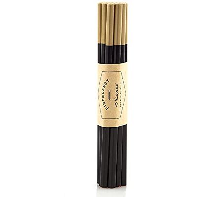 Fine&Candy Graphit-Bleistifte aus Holz, HB2 sechseckig, 12 Stück, für Schreiben und Zeichnen, Schwarz und Goldveredelung Fine&Candy Graphit-Bleistifte aus Holz, HB2 sechseckig, 12 Stück, für Schreiben und Zeichnen, Schwarz und Goldveredelung
