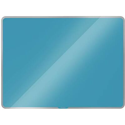 Leitz magnetisches Whiteboard aus Glas, 800 x 600, Sanftes Blau, Cosy-Serie, 70430061 Leitz magnetisches Whiteboard aus Glas, 800 x 600, Sanftes Blau, Cosy-Serie, 70430061