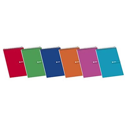 Enri 100302800 Spiralnotizblöcke, Softcover, 8 Enri 100302800 Spiralnotizblöcke, Softcover, 8