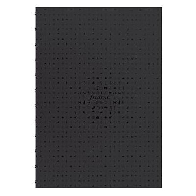 Filofax Notebook, Notizbuch in A5, Icon Refill Black Filofax Notebook, Notizbuch in A5, Icon Refill Black