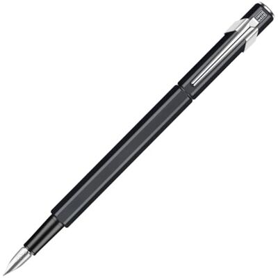 Caran d'Ache 842.009 Metall-Füllfederhalter 849 Schwarz Feder EF, 1 Stück (1er Pack) Caran d'Ache 842.009 Metall-Füllfederhalter 849 Schwarz Feder EF, 1 Stück (1er Pack)