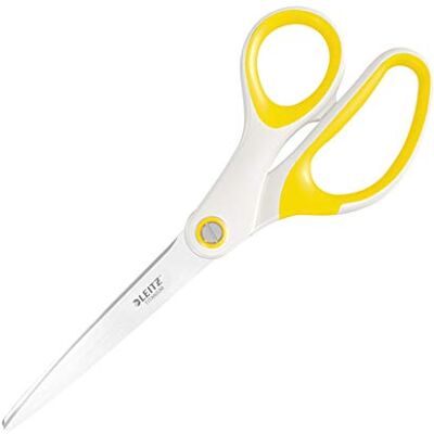 Leitz 53192054 Schere (Weiß/Gelb) Leitz 53192054 Schere (Weiß/Gelb)
