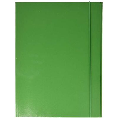 Esselte Ordner A 3 Laschen, Kapazität 150 Blatt, Format 25 x 35, Verschluss mit Gummizug Rund, Pressspan monoverniciato, 5 Stück, grün, Linear, 390341180 Esselte Ordner A 3 Laschen, Kapazität 150 Blatt, Format 25 x 35, Verschluss mit Gummizug Rund, Pressspan monoverniciato, 5 Stück, grün, Linear, 390341180