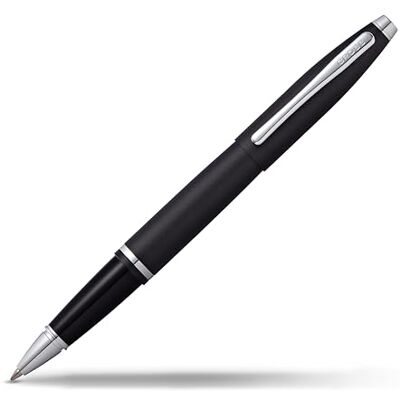 Cross Calais Rollerball (Schwarzer Lack, Schreibfarbe: schwarz, inkl. Geschenkbox) Mattschwarz Cross Calais Rollerball (Schwarzer Lack, Schreibfarbe: schwarz, inkl. Geschenkbox) Mattschwarz
